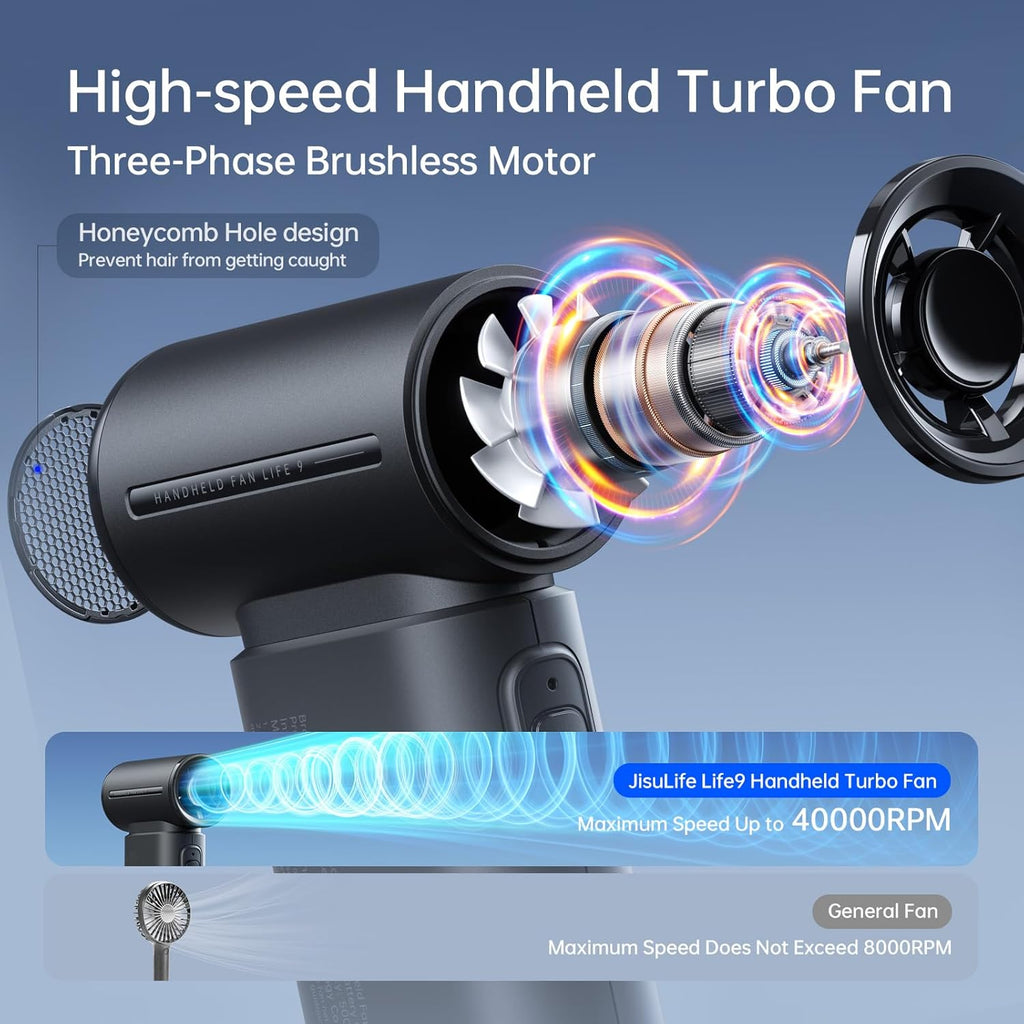 Portable Handheld Fan Mini USB Rechargeable