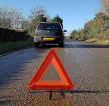 Load image into Gallery viewer, Reflective Warning Triangle Foldable Safety Roadside Breakdowns