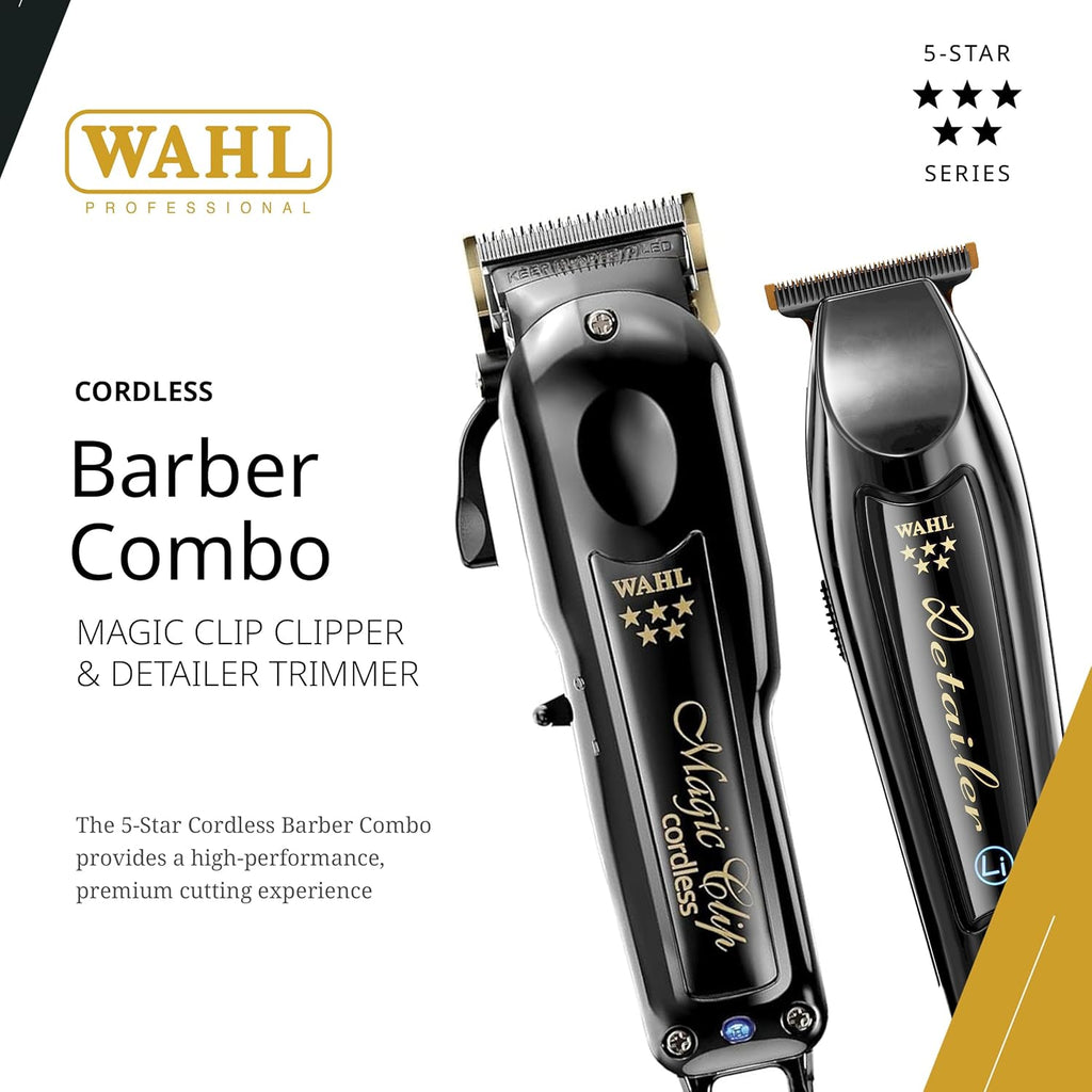 Wahl Professional Cordless Barber Combo Magic Clip