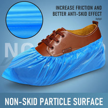 Load image into Gallery viewer, Disposable Non Slip Shoe Covers Indoors Waterproof Blue