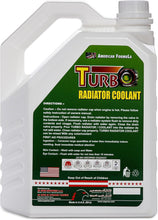 Load image into Gallery viewer, Turbo Radiator Coolant Green One Gallon