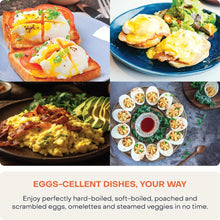 Load image into Gallery viewer, Rapid Egg Cooker for Boiled Poached Scrambled Eggs