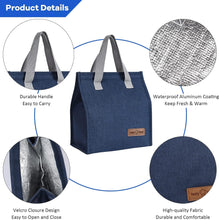 Load image into Gallery viewer, Muyaps Lunch Bags Reusable Insulated Leakproof Lunch Box Tote