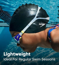 Load image into Gallery viewer, Speedo Unisex Adult Plain Flat Silicone Swimming Cap