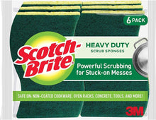Load image into Gallery viewer, Scotch-Brite Heavy Duty Cellulosic Scrub Sponge Kitchen