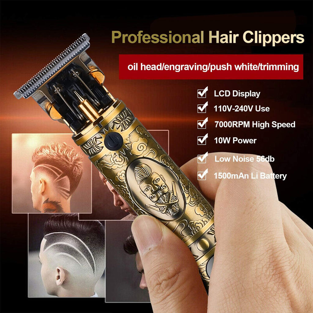 Suttik Hair Clippers for Men Beard Trimmer Zero Gapped