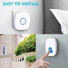 Load image into Gallery viewer, Wireless Doorbell Kit With Bells And Adjustable Volume