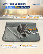 Load image into Gallery viewer, Microfiber Glass Cleaning Cloth Reusable Kitchen Towel