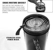 Load image into Gallery viewer, HOMLITE Protein Shaker Bottle Non Slip Leak Proof