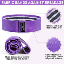Load image into Gallery viewer, Resistance Bands Fabric Exercise Bands For Hip Legs Butt Glutes Workout
