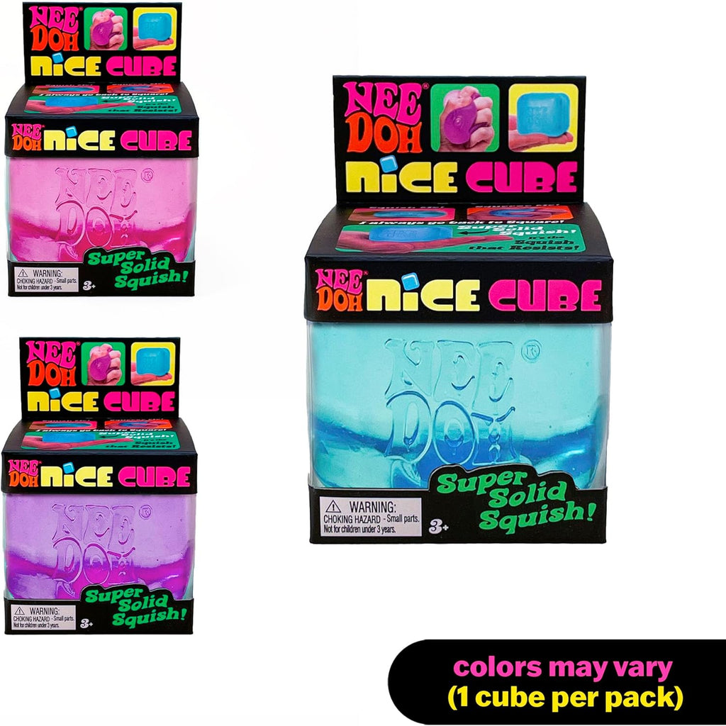 Schylling NeeDoh Nice Cube Sensory Squeeze Toy