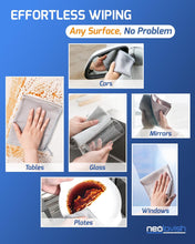 Load image into Gallery viewer, Microfiber Glass Cleaning Cloth Reusable Kitchen Towel