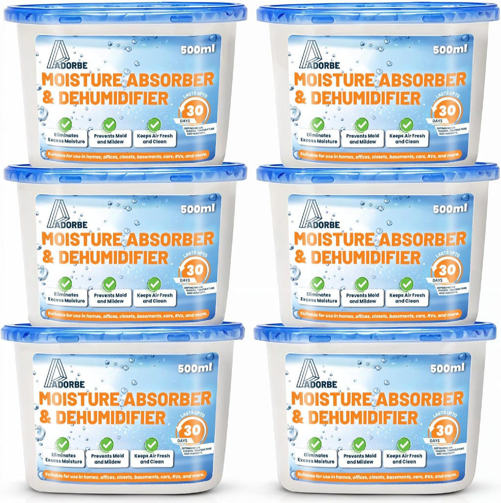 Moisture Absorbers Boxes 6 Pack Humidity Absorber Unscented