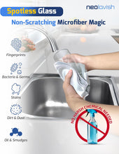 Load image into Gallery viewer, Microfiber Glass Cleaning Cloth Reusable Kitchen Towel