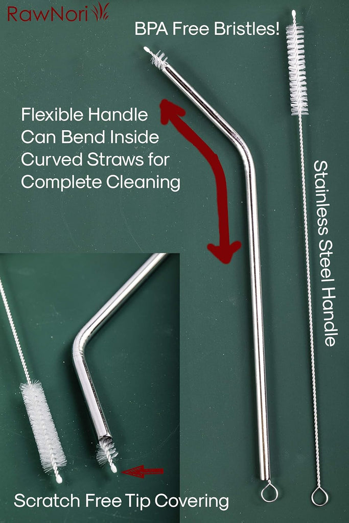 Starbucks Straws Cleaning Brush BPA Free Heavy Bristle Cleaner