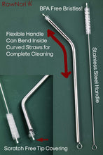 Load image into Gallery viewer, Starbucks Straws Cleaning Brush BPA Free Heavy Bristle Cleaner