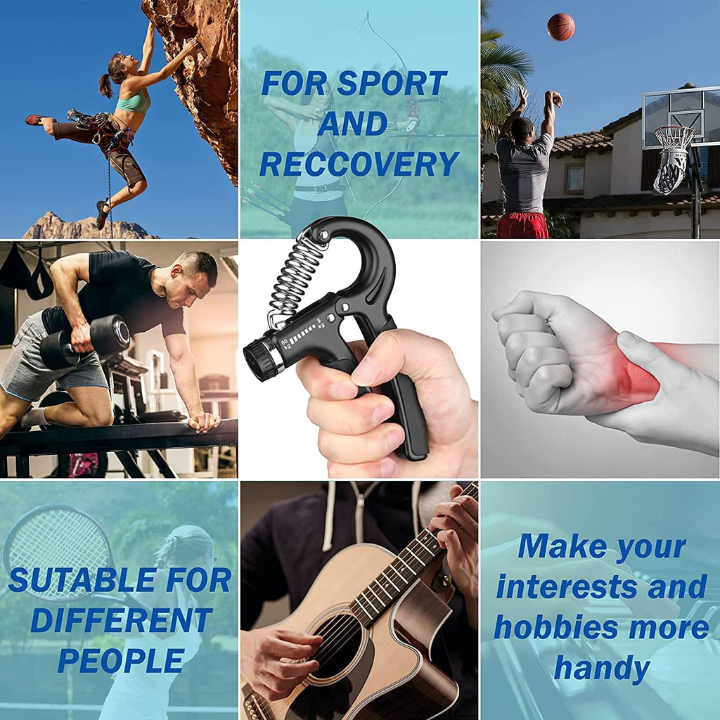 Grip Strength Trainer Hand Exerciser Forearm Strengthener