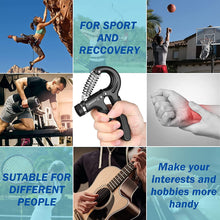 Load image into Gallery viewer, Grip Strength Trainer Hand Exerciser Forearm Strengthener