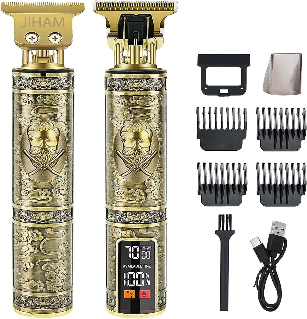 Jiham Electric Beard Trimmer Mens Hair Clippers Cordless