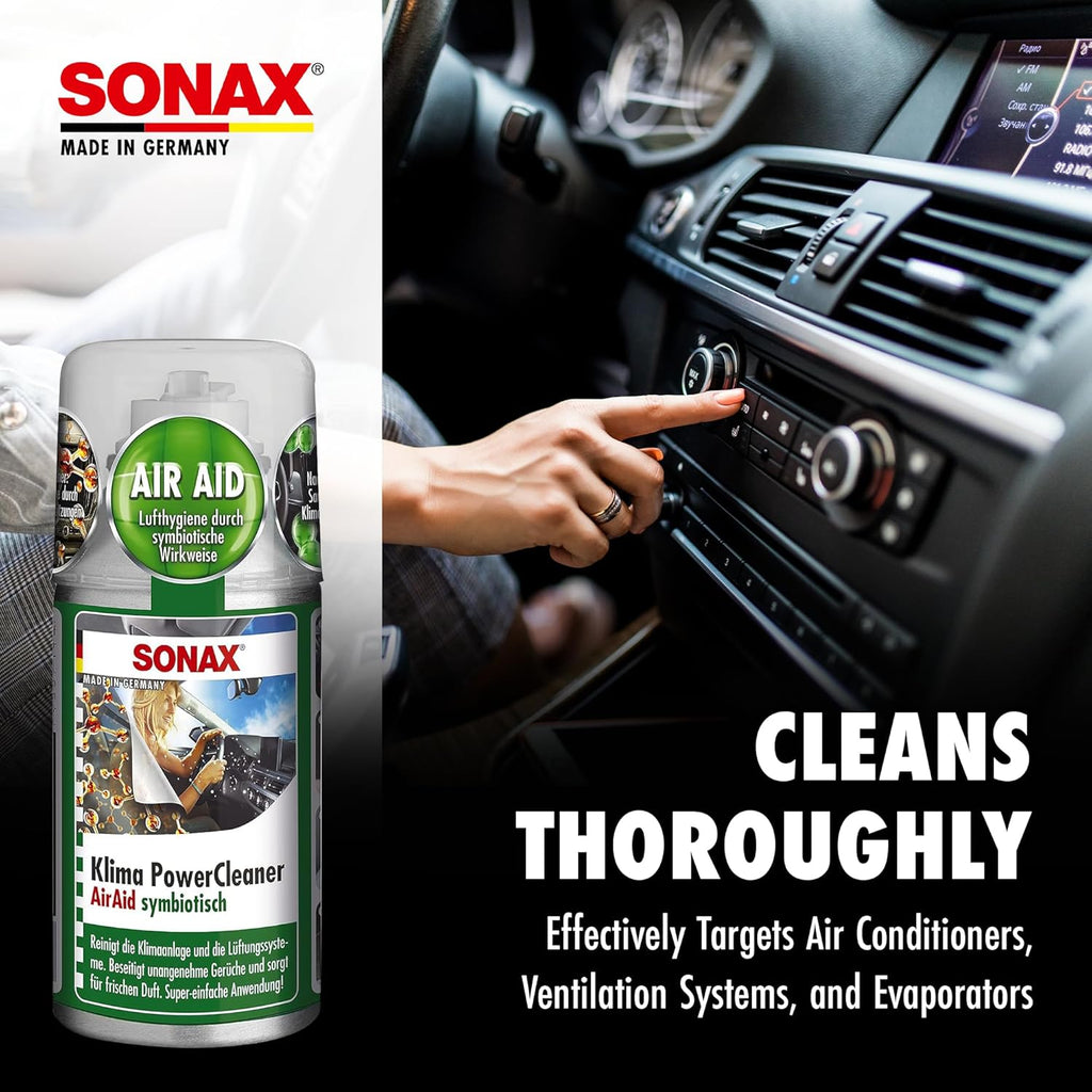 Sonax Car A/C Cleaner Spray Fast Acting Air Conditioner