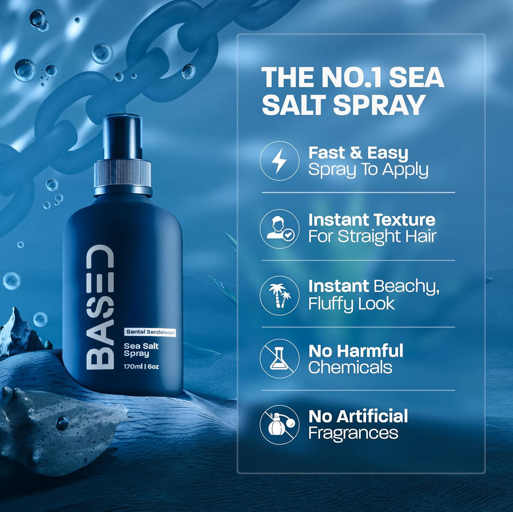 Bodyworks Sea Salt Spray Natural Finish Volumizes Texturizes