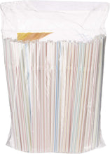 Load image into Gallery viewer, Extra Long Disposable Flexible Plastic Drinking Straws