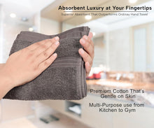 Load image into Gallery viewer, Luxury Hand Towels 100 Combed Cotton Ultra Soft