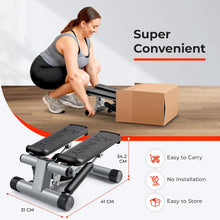 Load image into Gallery viewer, Sunny Health Fitness Mini Steppers for Home Exercise