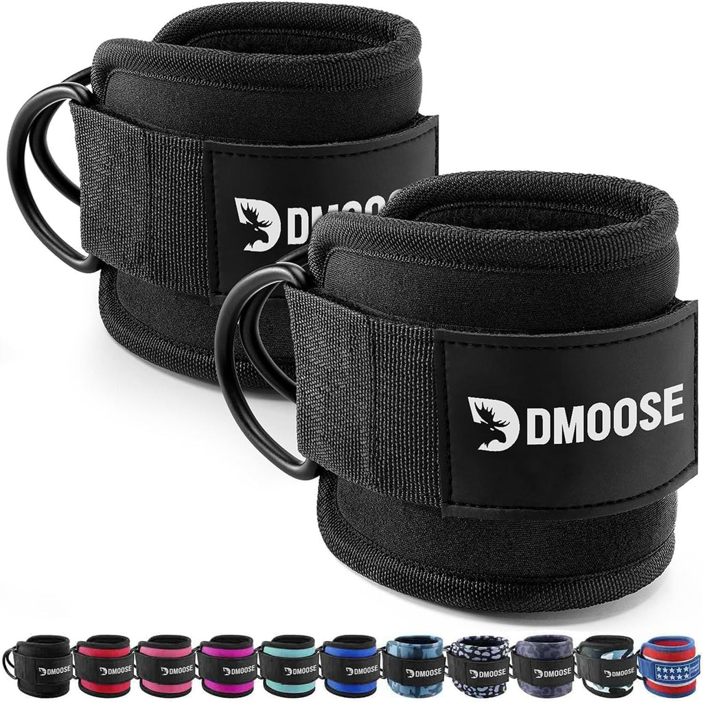 Ankle Straps for Cable Machines with Premium Padding