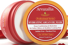 Load image into Gallery viewer, Arvazallia Hydrating Argan Oil Hair Mask