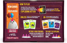 Load image into Gallery viewer, Exploding Kittens Party Card Game For Adults Teens Kids