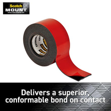 Load image into Gallery viewer, Scotch Mount Extreme Strong Tape Holds 13.6kg Black Double Sided