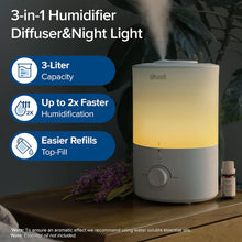 Load image into Gallery viewer, LEVOIT Humidifiers for Bedroom with Night Light Auto Off