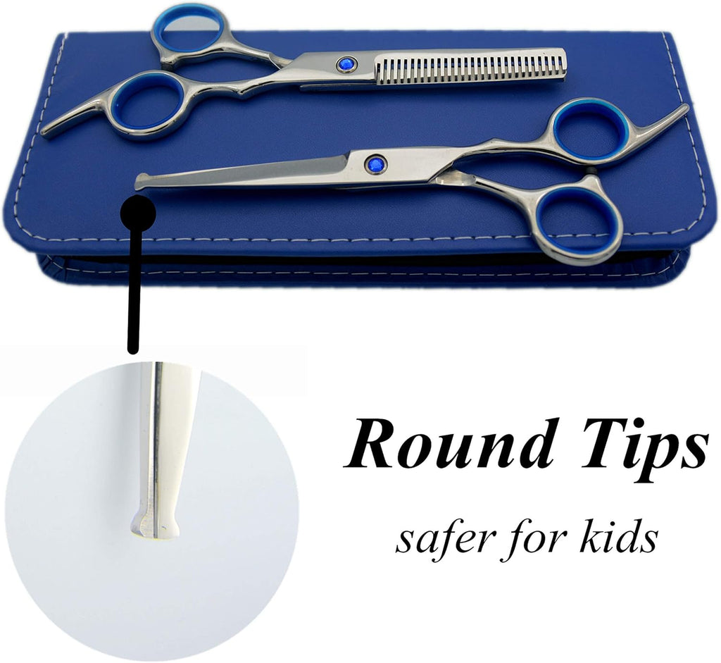 Baby Hair Cutting Scissors Set Professional Safety