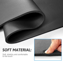 Load image into Gallery viewer, Yoga Mat Non Slip with Strap Included Exercise Mat