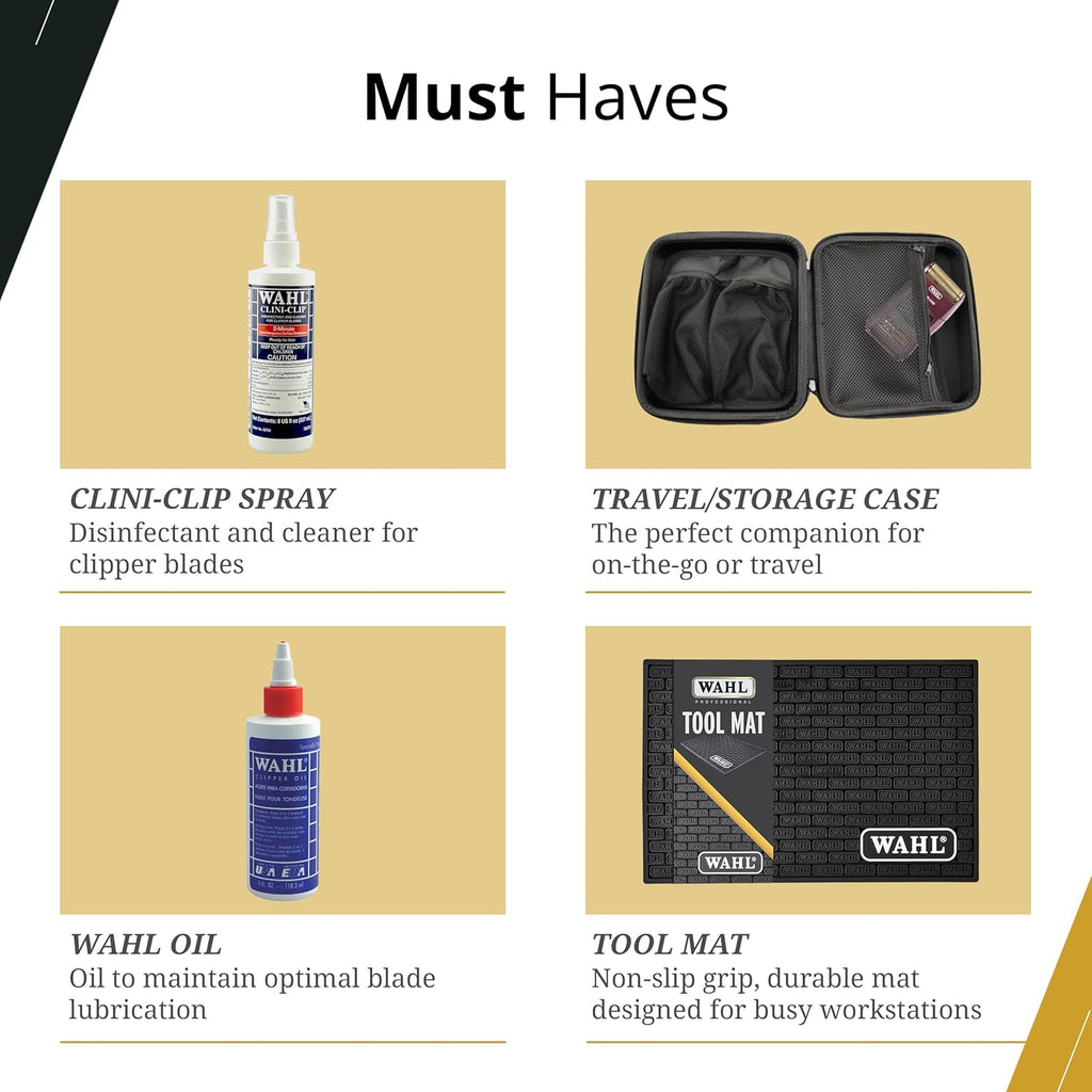 Wahl Professional Cordless Barber Combo Magic Clip