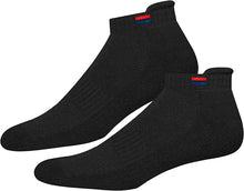 Load image into Gallery viewer, Mens Low Cut Athletic Cotton Ankle Socks Pack of 3