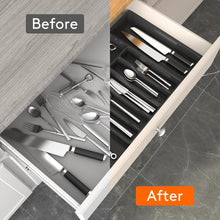 Load image into Gallery viewer, Lifewit Silverware Drawer Organizer Utensil Tray