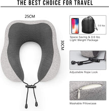 Load image into Gallery viewer, Travel Pillow for Sleeping Airplane Neck Pillow Kit