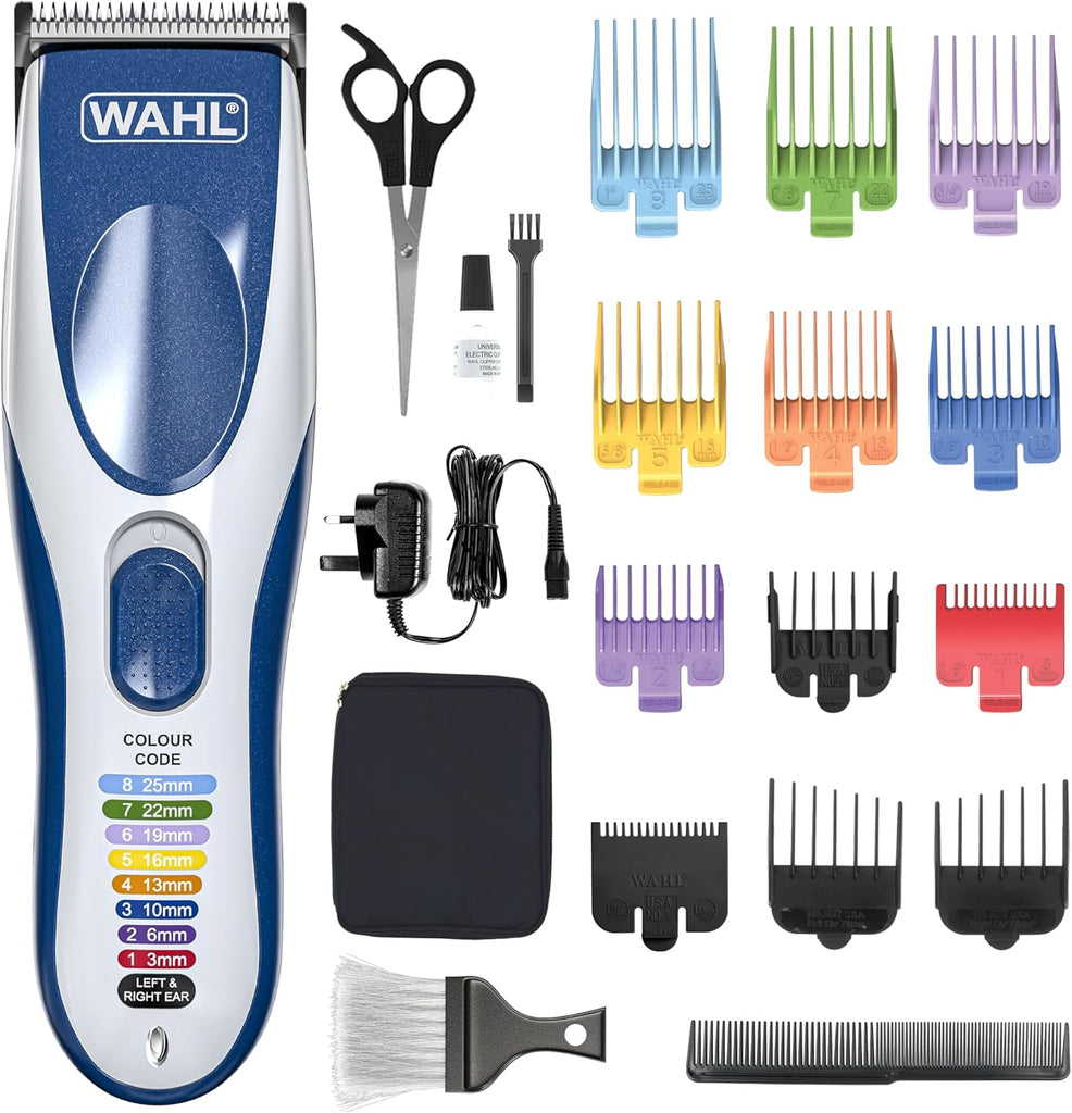 Wahl Colour Pro Cordless Hair Clipper Kit for Men