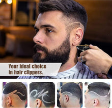 Load image into Gallery viewer, AMULISS Professional Mens Hair Clippers Cordless Trimmer Kit