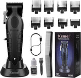 KEMEI Professional Hair Clippers for Men Cordless Hair Cutting
