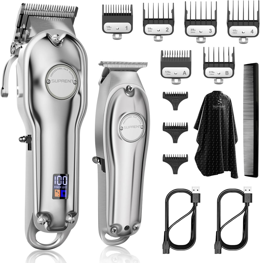 Professional Hair Clippers for Men Hair Cutting Kit