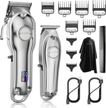 Load image into Gallery viewer, Professional Hair Clippers for Men Hair Cutting Kit