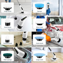 Load image into Gallery viewer, Cordless Electric Spin Scrubber with Brush Heads