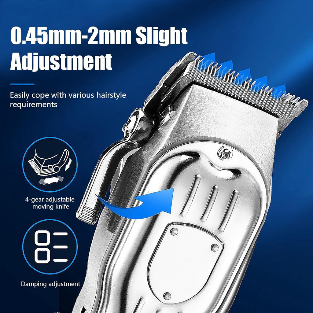 Hair Clippers Cordless for Men Professional Barber Trimmers Set