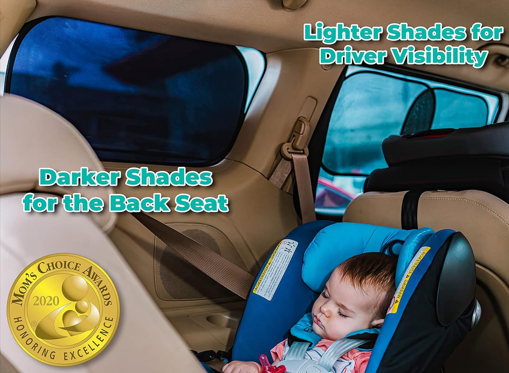 Kinder Fluff Car Window Sun Shade Blocks 99 UV Rays
