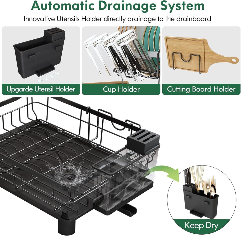 Majalis Dish Drainer Rack Stainless Steel