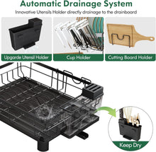 Load image into Gallery viewer, Majalis Dish Drainer Rack Stainless Steel