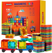 Load image into Gallery viewer, Magnetic Tiles Deluxe Building Blocks Magnet Toys for Kids